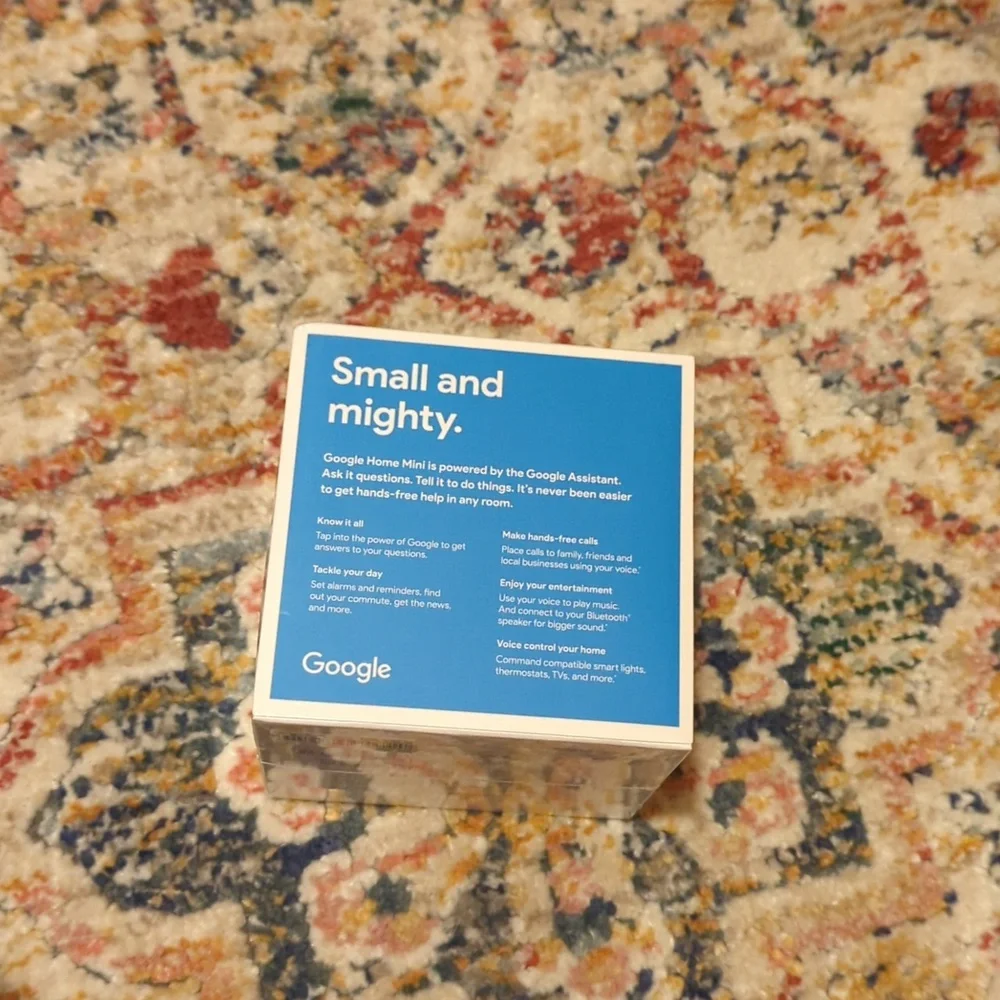Google Home Mini Smart Speaker